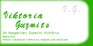 viktoria guzmits business card